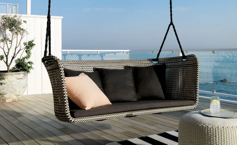 Grove Hanging Outdoor Loveseat Swing 3 Grove Hanging Outdoor Loveseat Swing - Image 3