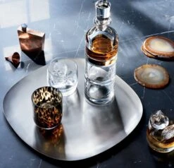 Franklin Double Old-Fashioned Glass -Furniture Sales Store launchblacknickelplatterOC17