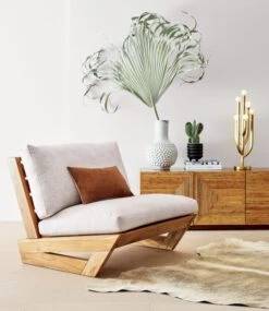 Sunset Teak Outdoor Lounge Chair -Furniture Sales Store sunsetteakloungeMR18 1